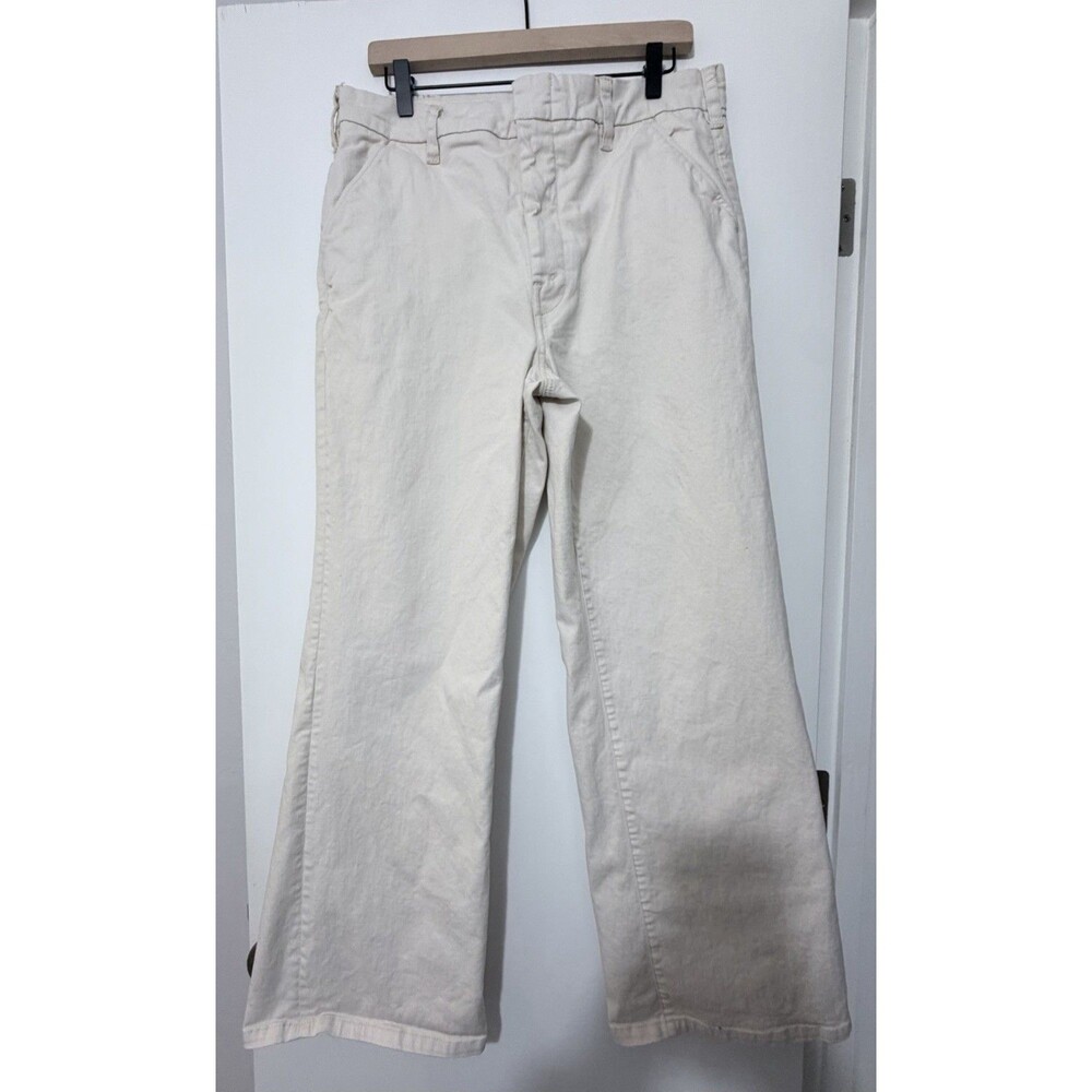 MOTHER Jeans The SK8R Prep Sneak Size 32 In Saturday School